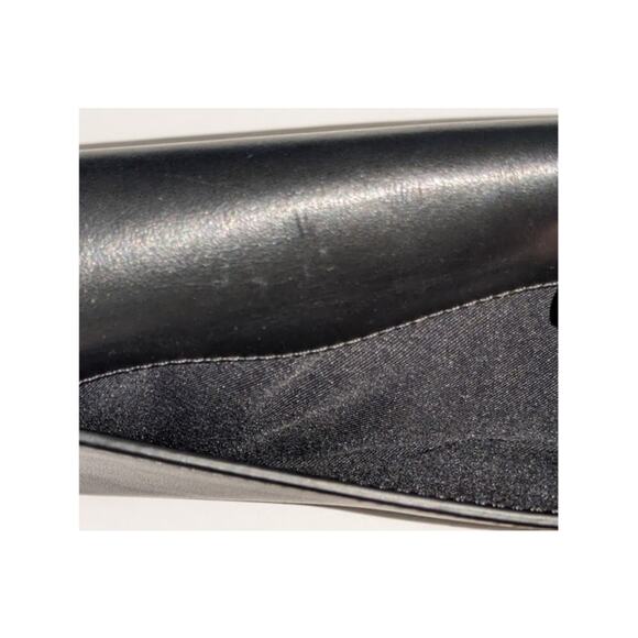 Coach New York ~ 2016 ~ 75th Anniversary Elegantly Smooth Black Leather Wristlet - Picture 4 of 16